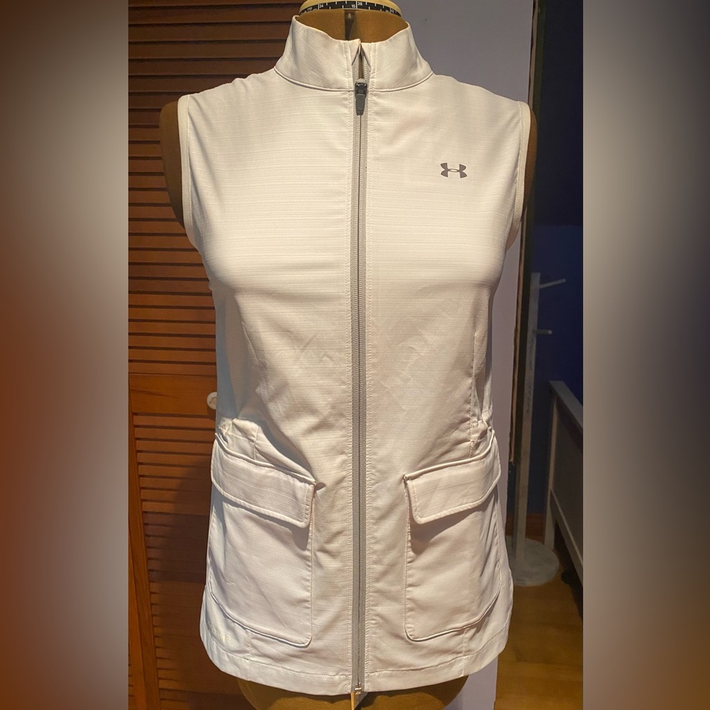 Womens Under Armour Windstrike Golf Vest White